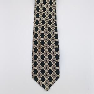 Dimoggio Silk Tie Black Gray Handmade Korea Men’s Necktie Holiday Sale